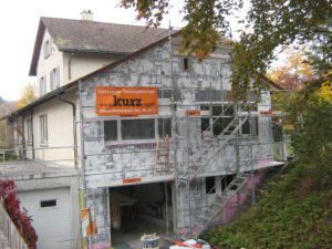 Vor der Fassadenrenovation