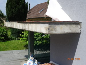 Fassadenrenovation Familie Heinzer