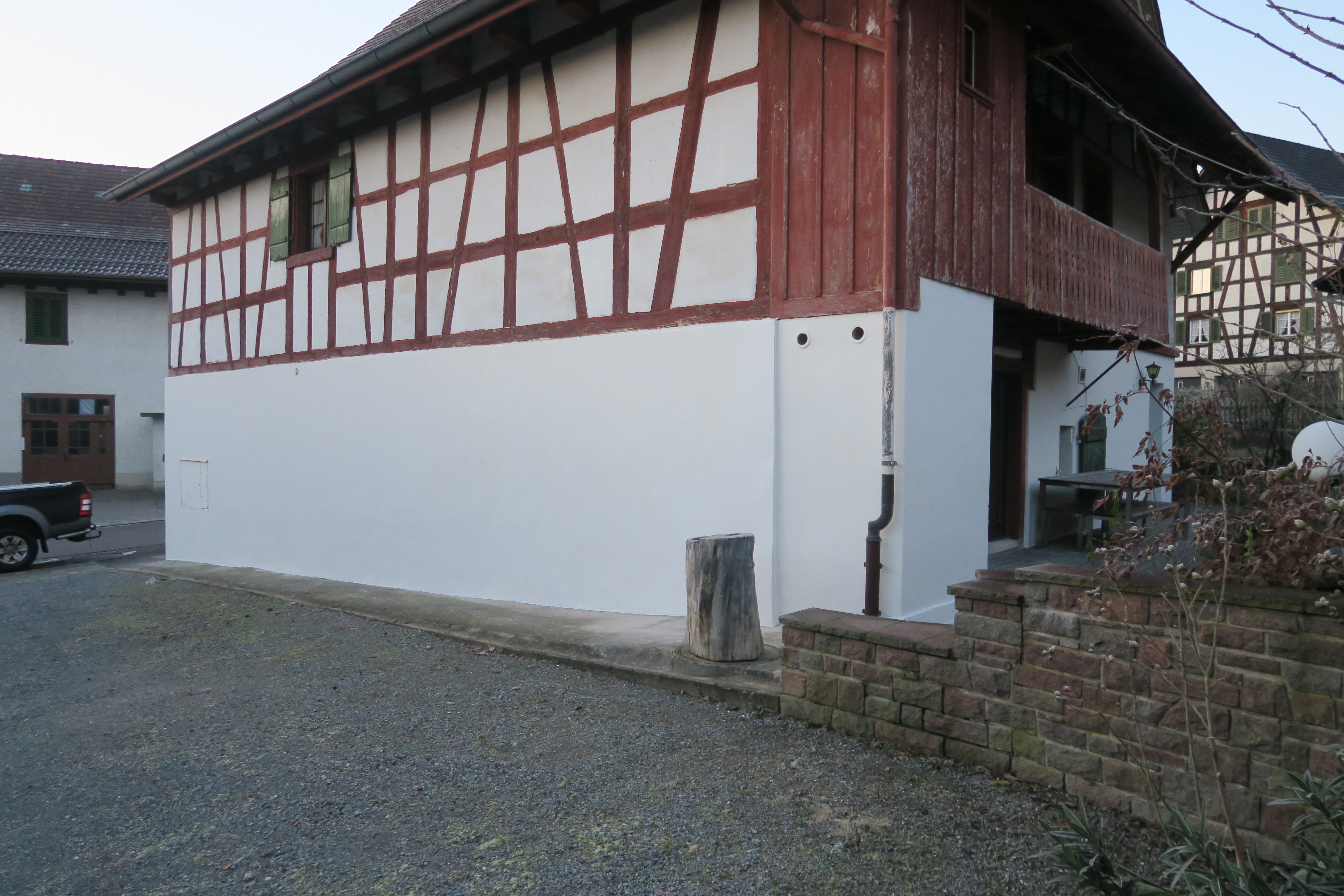 Nach der Fassadenrenovation