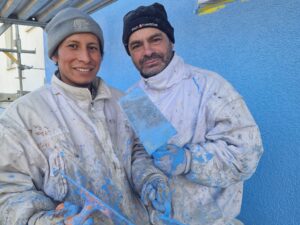 Am Abrieb aufziehen und abreiben in Winterthur