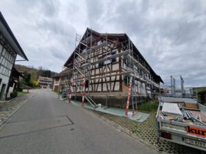 Fachwerksanierung in Unterstammheim