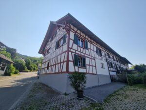 Fertig saniertes Fachwerk in Stammheim