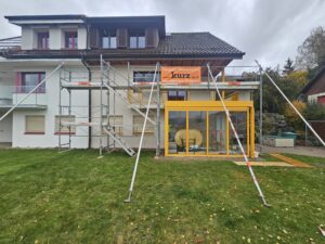 Deckenisolation in Iberg Winterthur