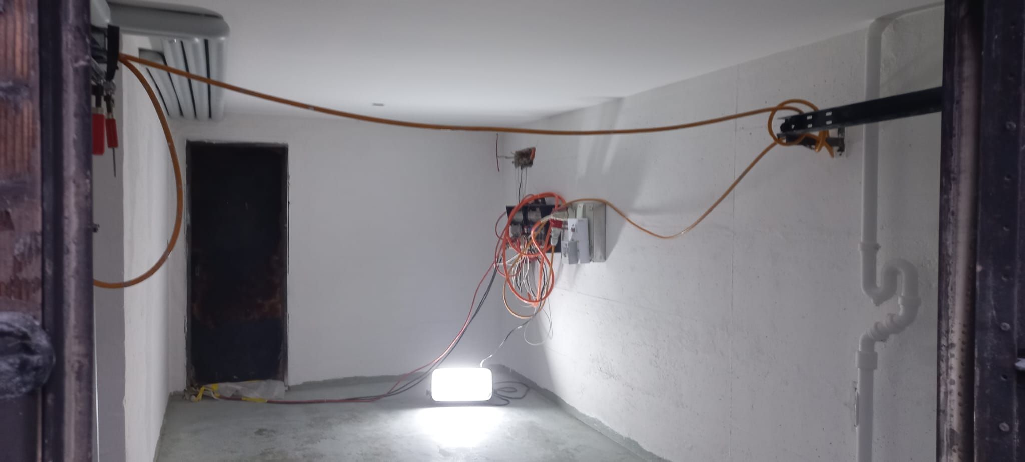 nach der Sanierung der Garage in Wiesendangen